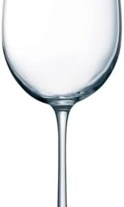 Luminarc Cachet White Wine Glasses - 19 Ounce | Set of 4 | Elegant Stemware for Entertaining | Dishwasher Safe | Ideal f