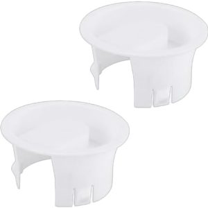 2 Pcs Glass Water Pitcher Lids | Food Grade Plastic Anti-Dust Splash Resistant | Perfect for Home & Bistro Use | Enhance