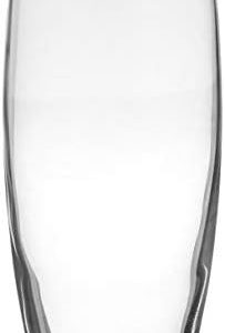 Luminarc Cachet Stemless Flute Glasses - 9-Ounce, 12 Pack, Clear - Perfect for Parties and Celebrations, Durable & Styli