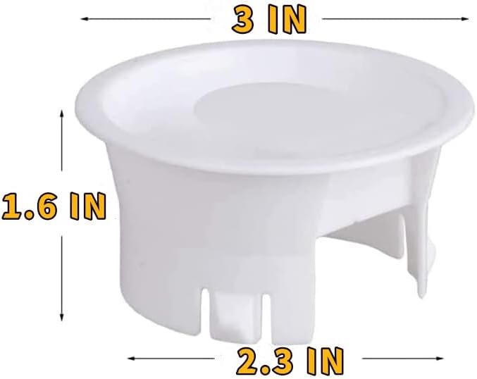 2 Pcs Food Grade Plastic Water Pitcher Lids for Glass Bistro Pitchers – Leak-Proof Design & Freshness Seal for Ultimate