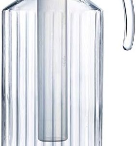 Luminarc Quadro Jug/Pitcher - 57.25-Ounce - Stylish Design for Home Use - Ideal for Beverages - Versatile and Durable -